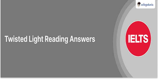Twisted Light Reading Answers
